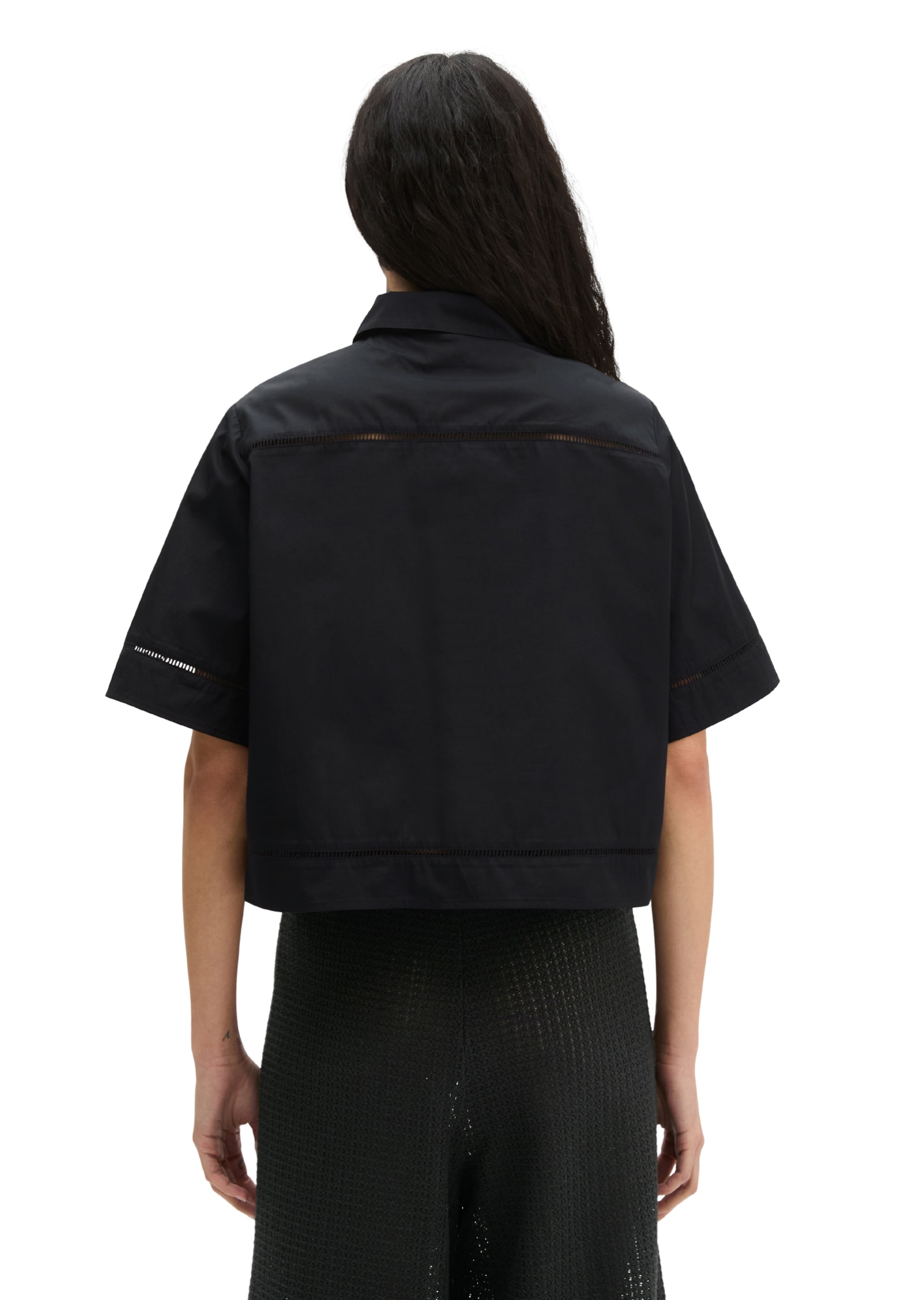 Marc O'Polo Bluse in Schwarz