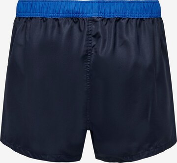 Only & Sons Badeshorts in Blau
