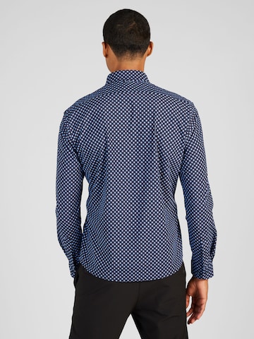 BOSS Black Regular fit Button Up Shirt 'Liam' in Blue