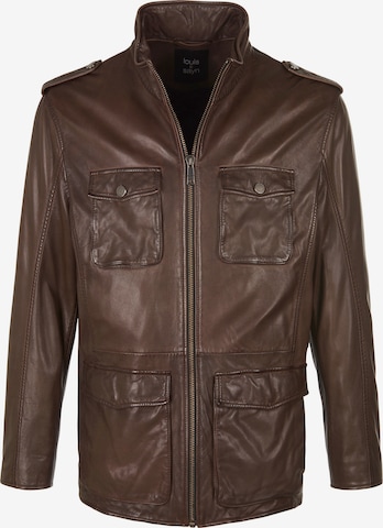 Louis Sayn Between-Season Jacket in Brown: front