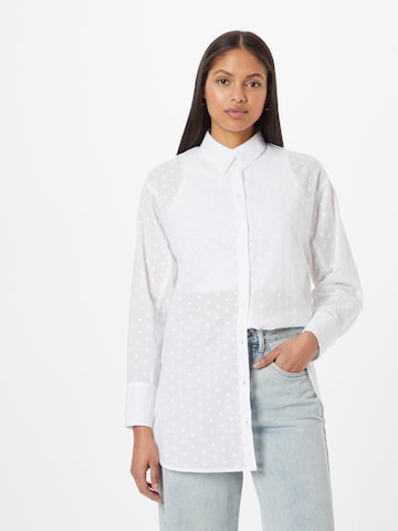 Envii - Blusa 'DRAGON' em branco: frente