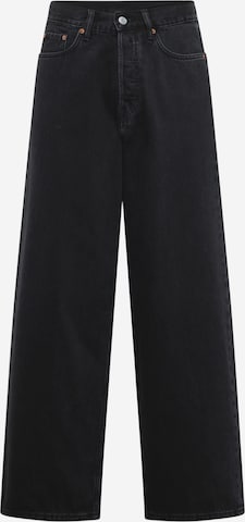 WEEKDAY Wide leg Jeans 'Astro' in Black: front