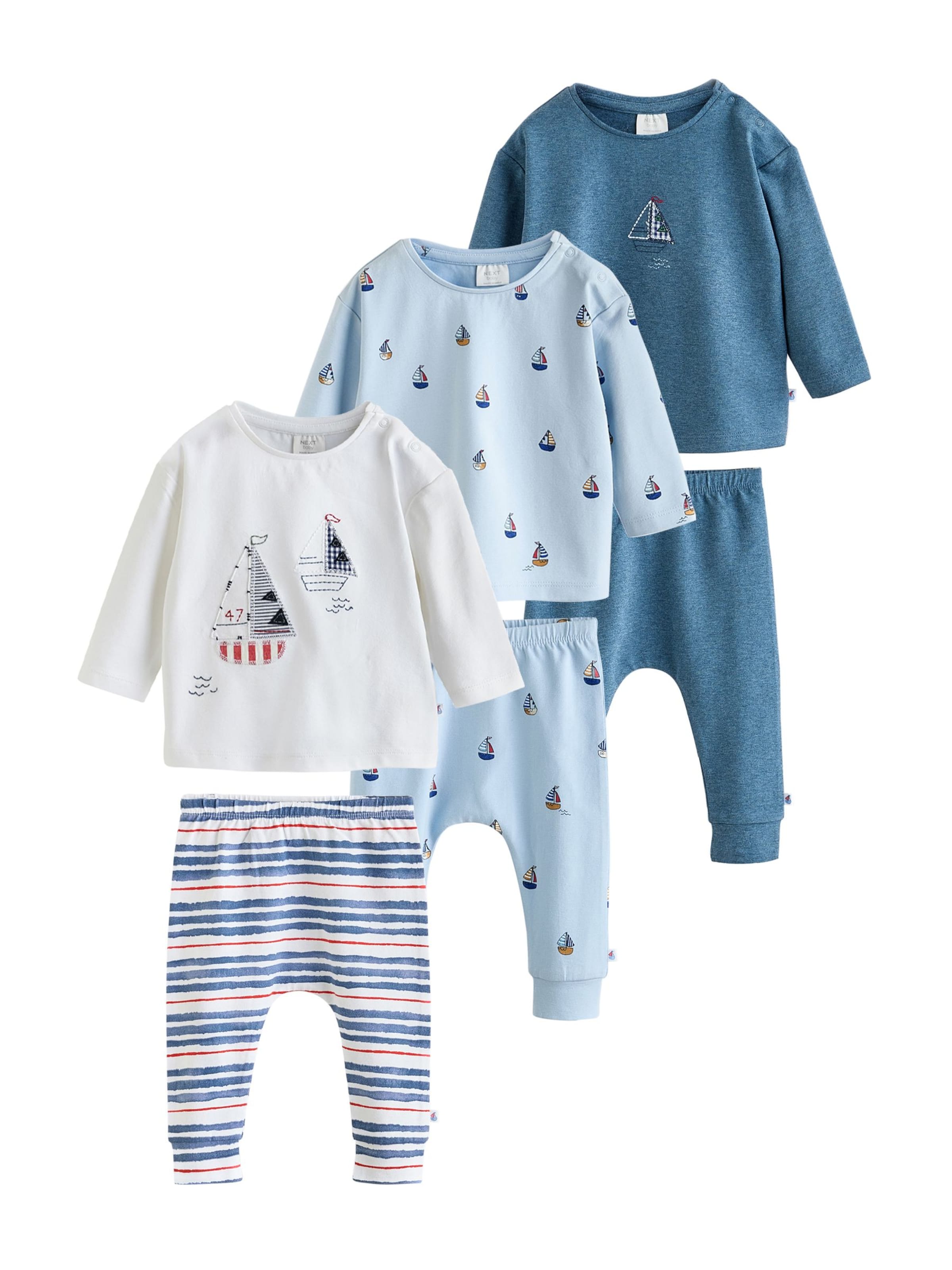 Set Next en bleu : devant