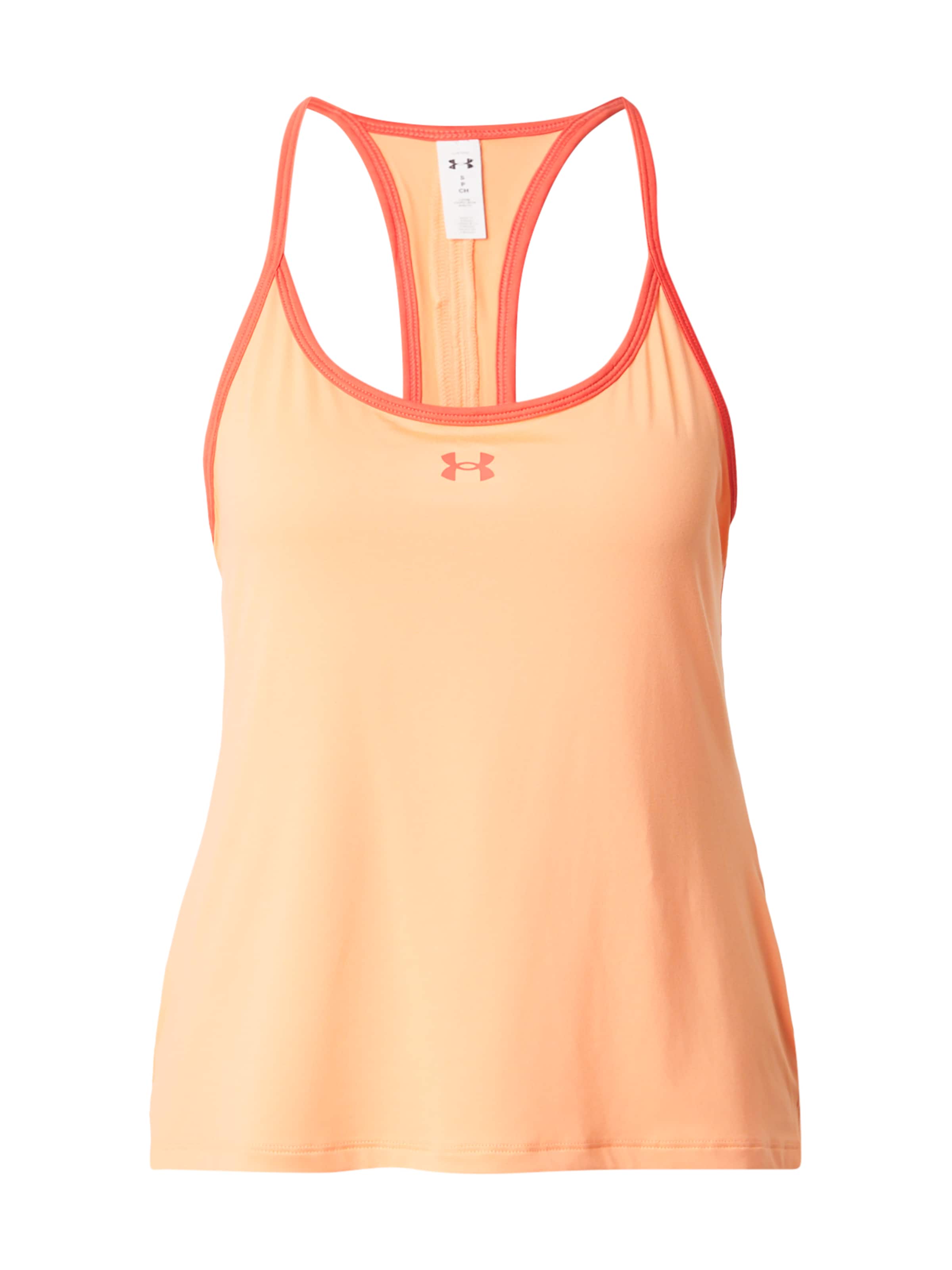 UNDER ARMOUR Sporttop 'Vanish' in Oranje: voorkant