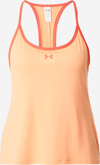 XS dydžio Sportiniai marškinėliai be rankovių 'Vanish' iš UNDER ARMOUR, spalva – oranžinė / pastelinė oranžinė, Prekių apžvalga