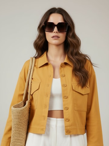 WEARABLE STORIES Overgangsjakke 'Amber' i brun