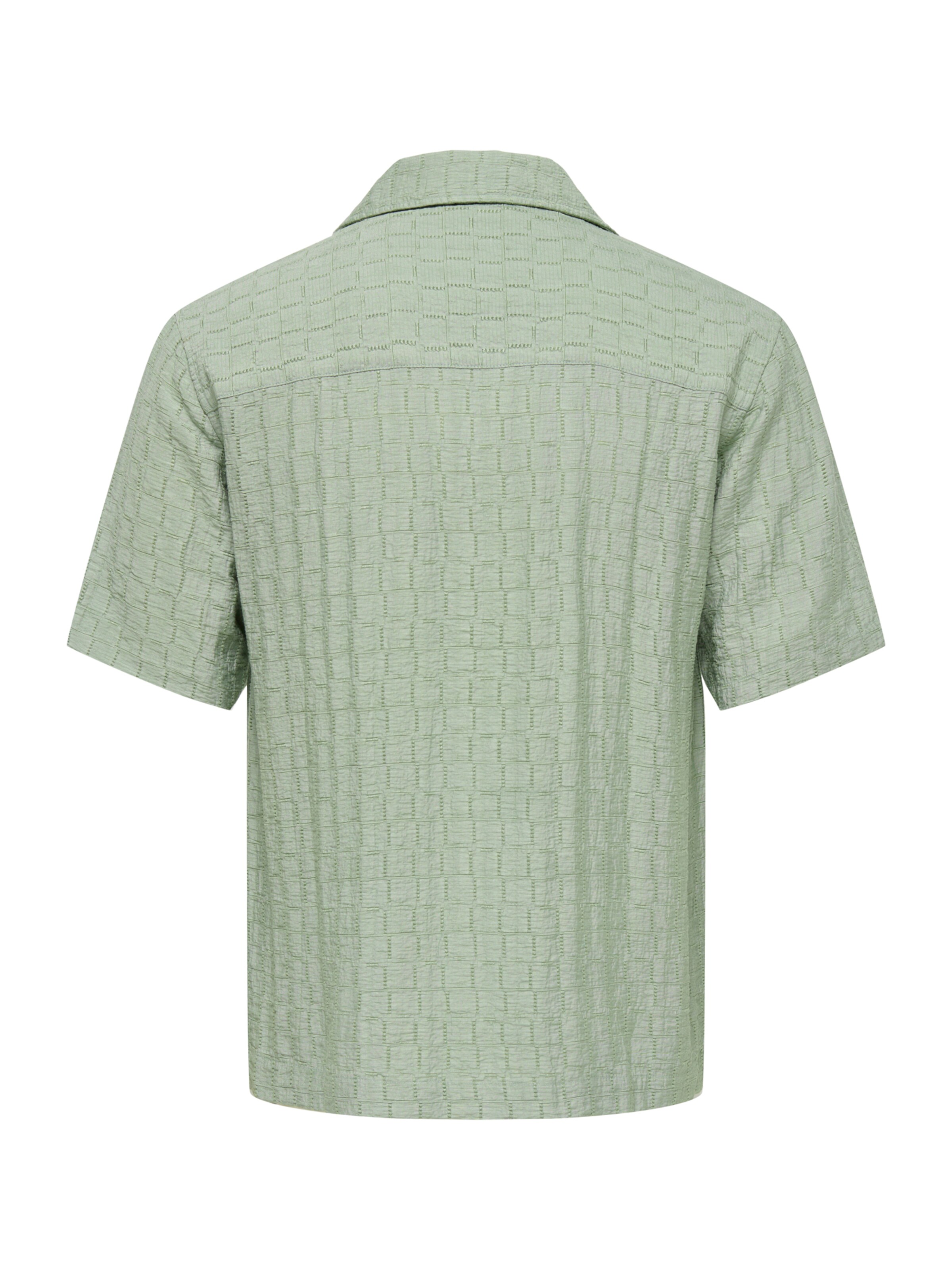 Only & Sons Regular fit Button Up Shirt 'ONSCARTER' in Green
