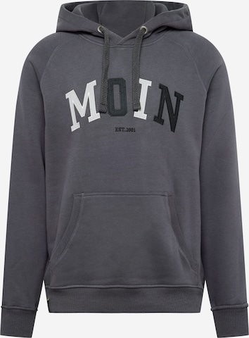 Derbe Sweatshirt in Grijs: voorkant