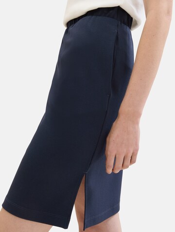 TOM TAILOR Skirt in Blue