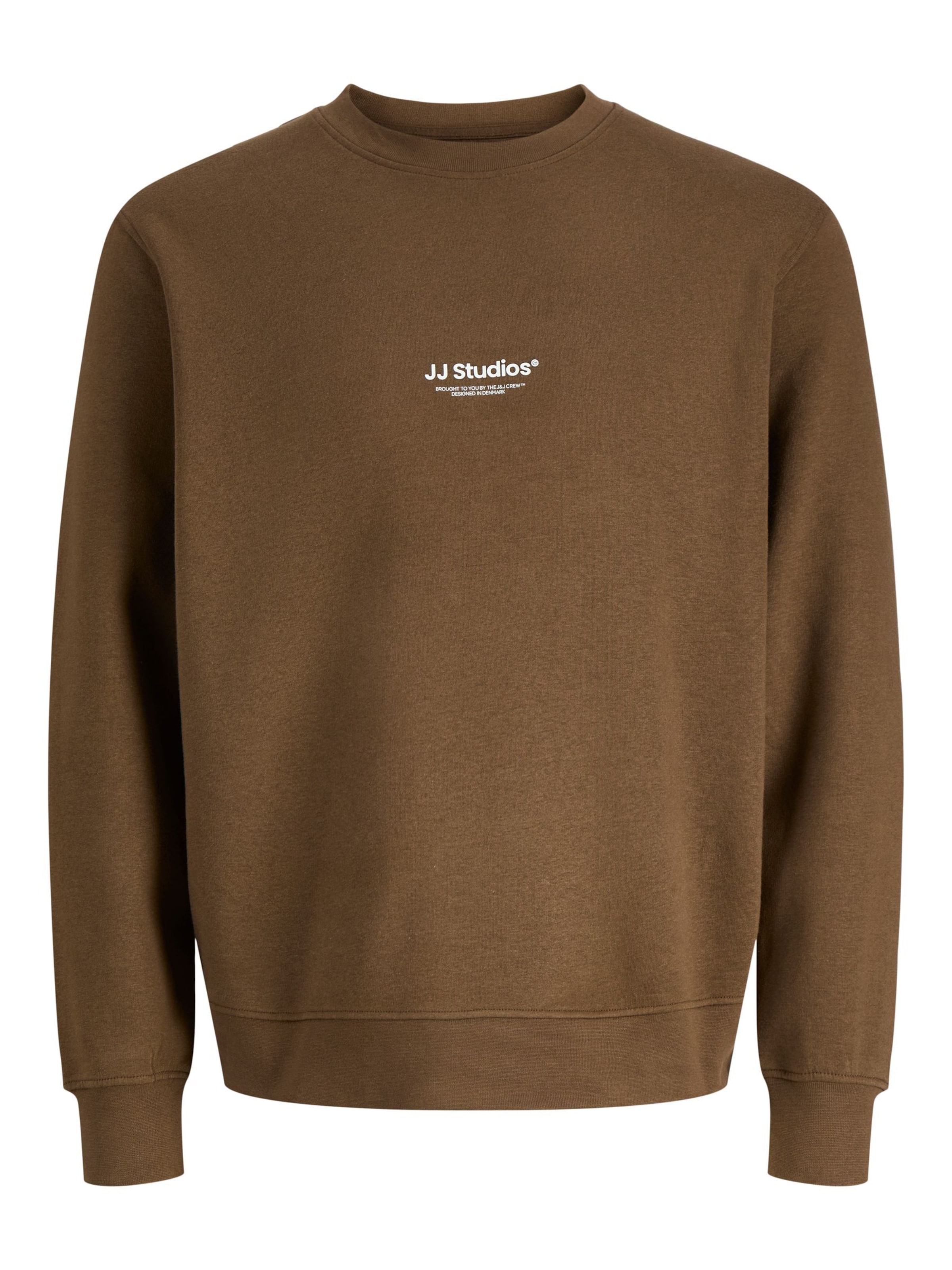 JACK & JONES Sweatshirt 'JJESoho' in Braun: Vorderseite