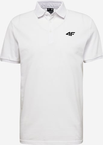 4F Funkcionalna majica | bela barva: sprednja stran