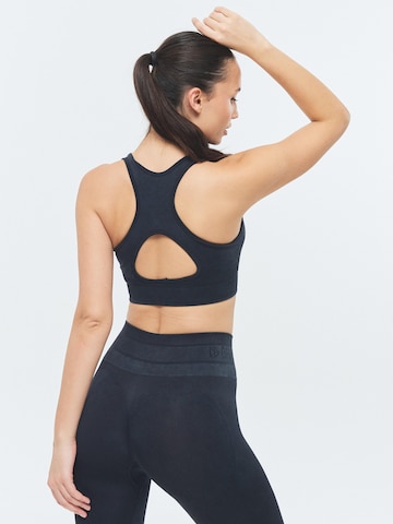 DRILLS Apparel Bustier Sport bh 'XFUNCTION Racer Bra' in Zwart