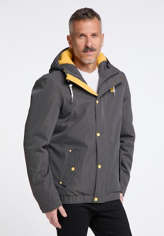 Schmuddelwedda Between-Season Jacket in Grey: front