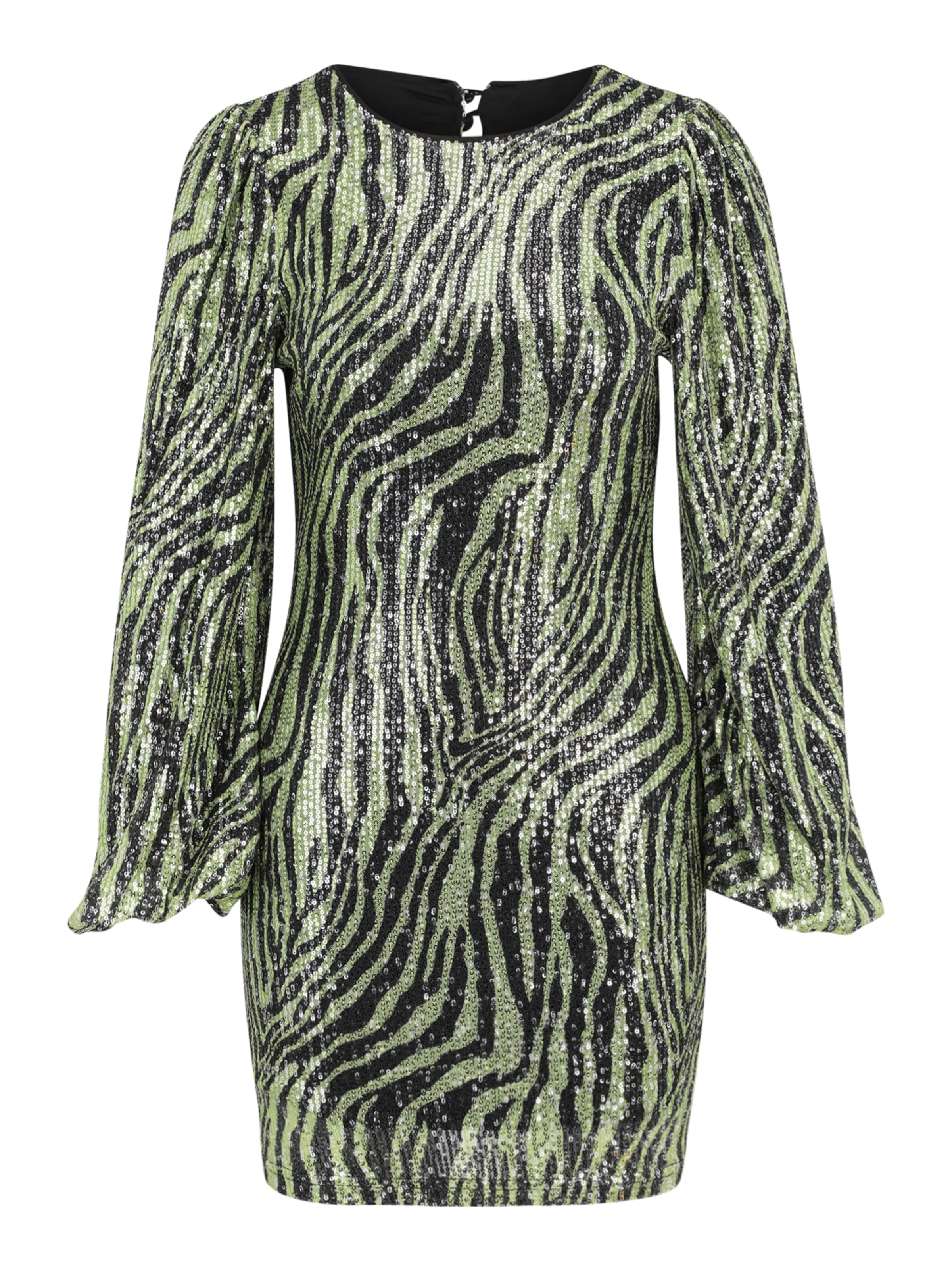 YAS Petite Koktejlové šaty 'YASMINO' – černá: přední strana