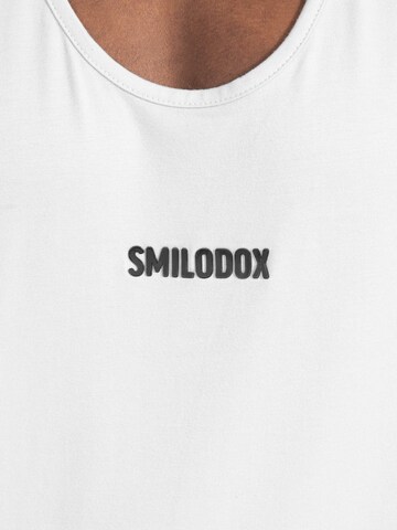 T-Shirt fonctionnel Smilodox en blanc