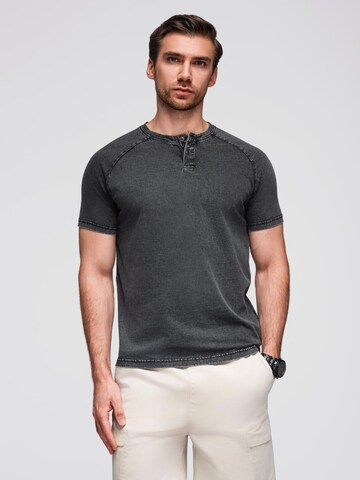 Ombre Shirt in Grey: front