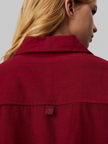 Camicia da notte di Calvin Klein Underwear in rosso