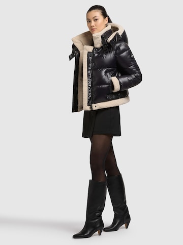 khujo Winter jacket 'NESSIE2' in Black