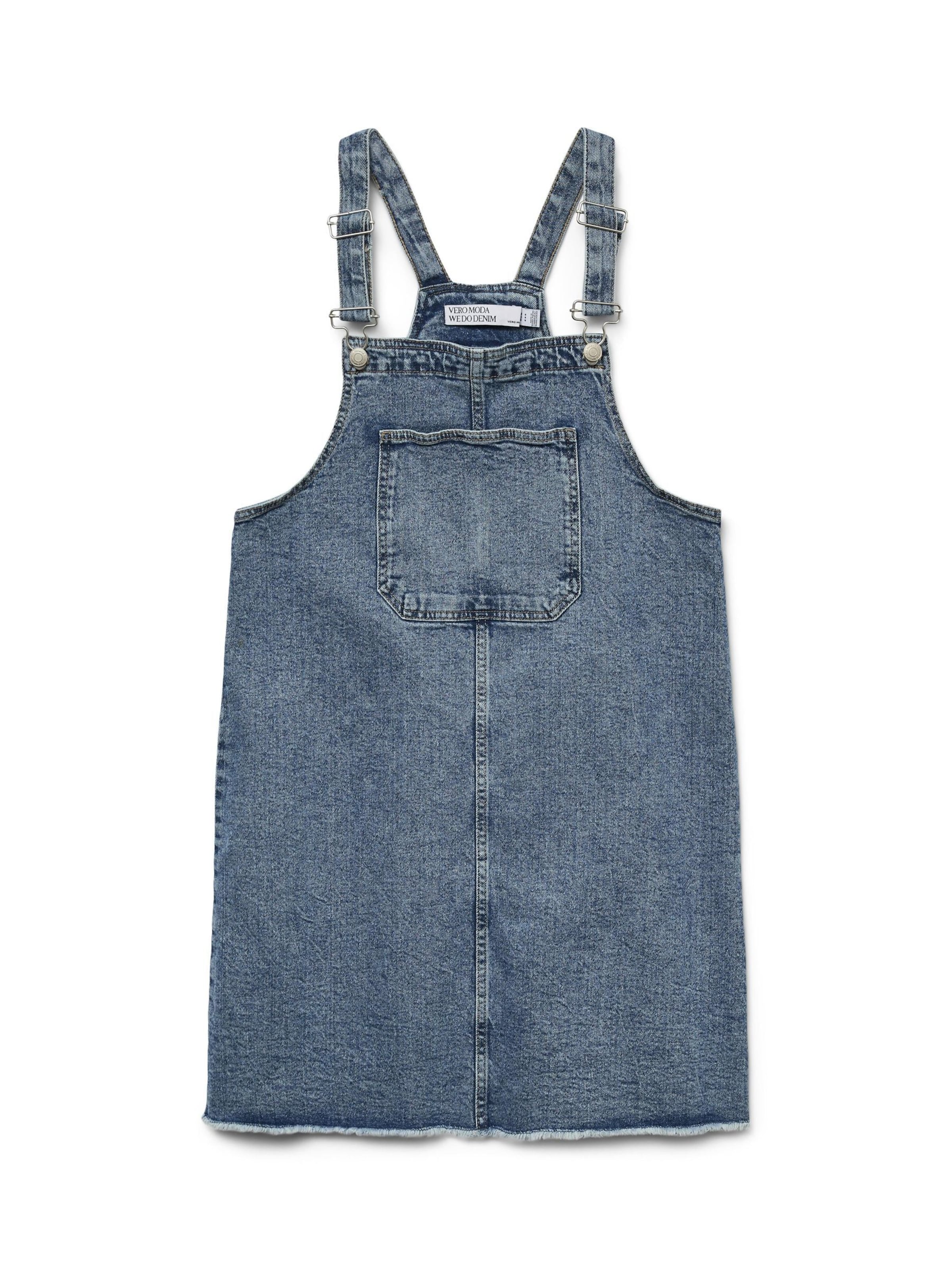 VERO MODA Overall-nederdel 'VMKaila' i blå: forside