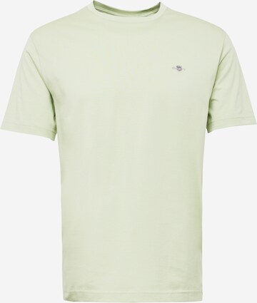 T-Shirt GANT en vert : devant