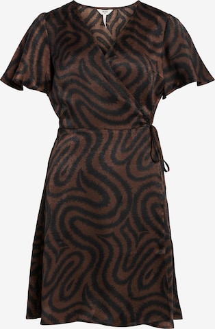 Robe 'PAPAYA' OBJECT en marron : devant