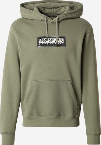 Sweat-shirt NAPAPIJRI en vert : devant