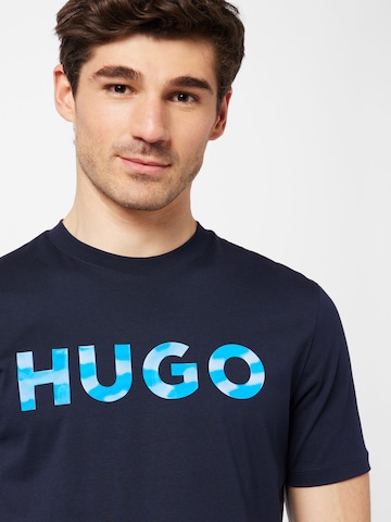 Tricou 'Dulivio' de la HUGO Red pe albastru