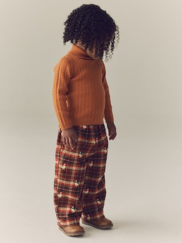 Loosefit Pantaloni di Next in marrone