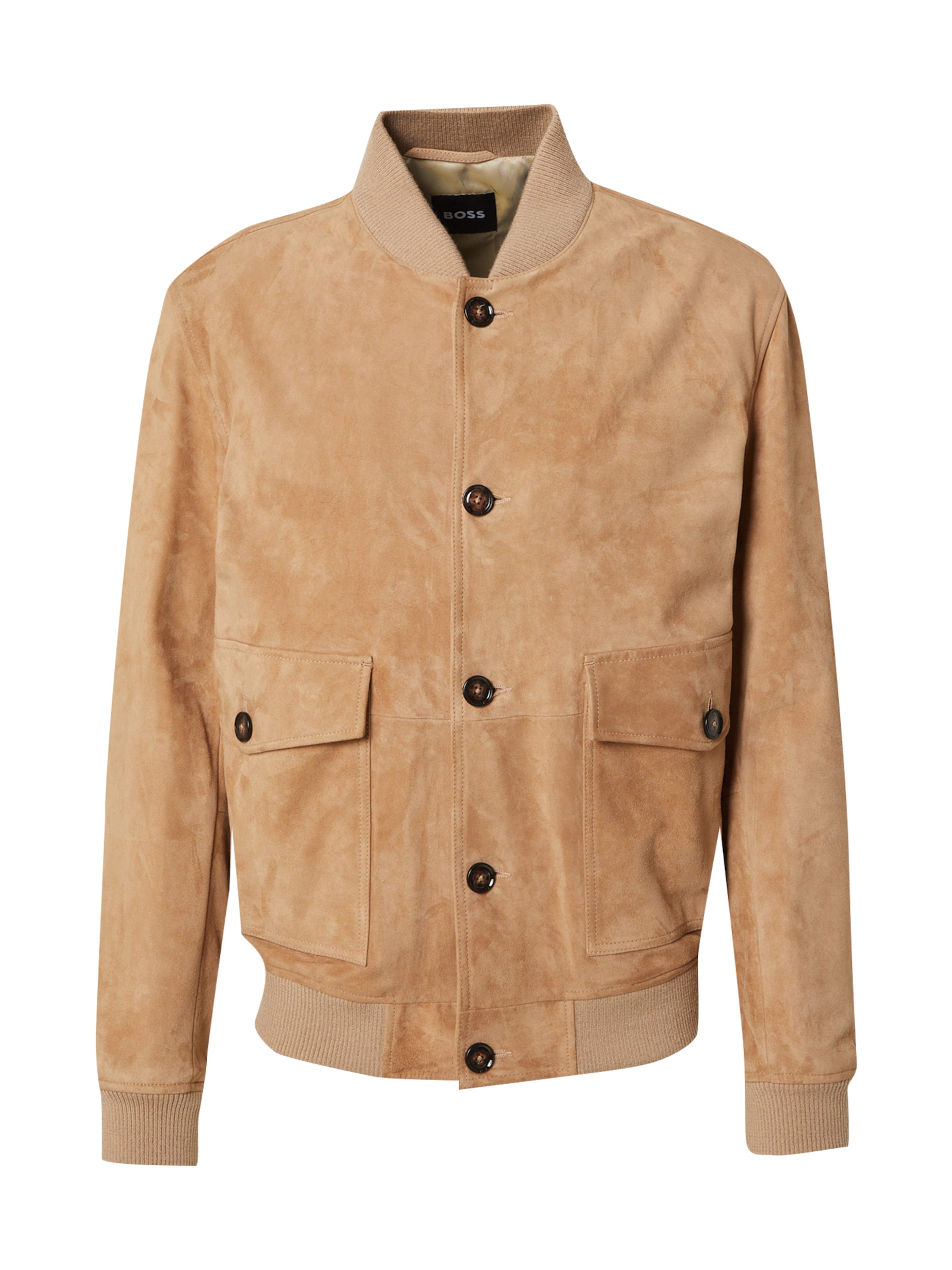 BOSS Overgangsjakke 'H-Melot' i beige: forside