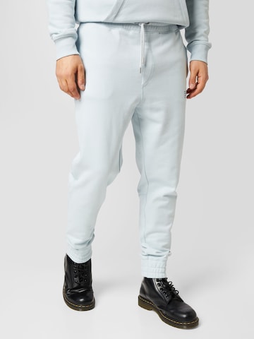 BOSS Tapered Pants 'Selogox' in Blue: front