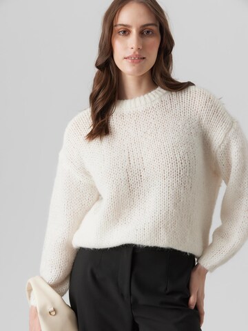 VERO MODA Pullover 'ADA' in Weiß