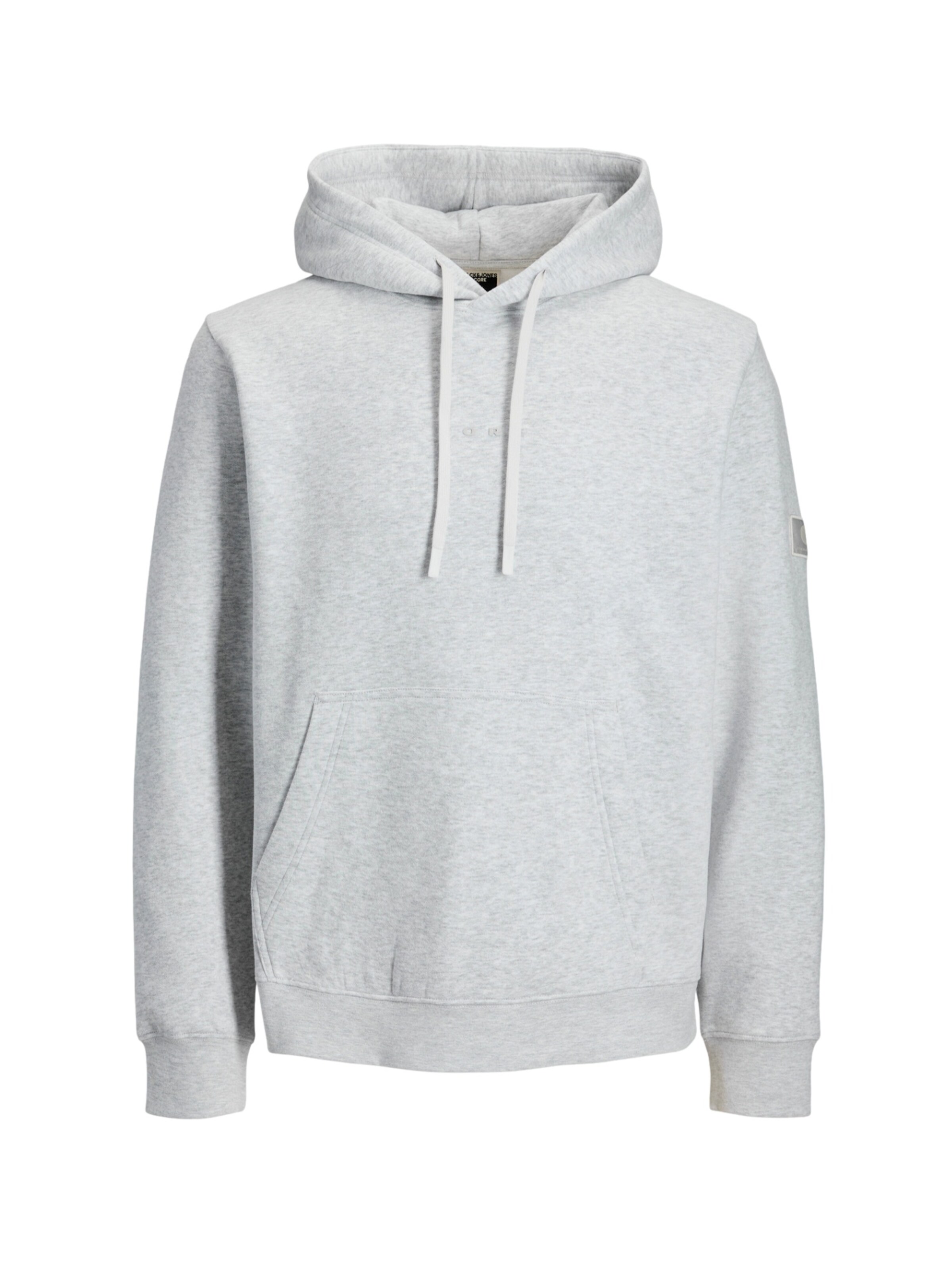 JACK & JONES Sweatshirt 'Point' in hellgrau, Produktansicht