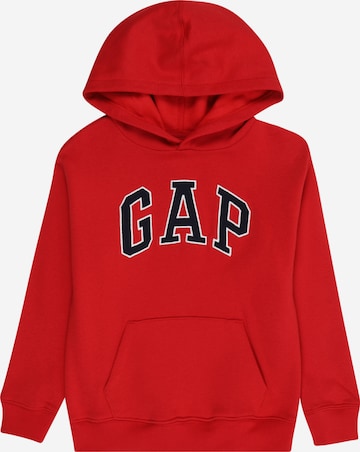 GAP Sweatshirt 'HERITAGE' i rød: forside