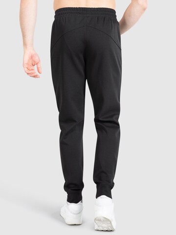 Smilodox Slimfit Hose 'Classic Pro' in Schwarz