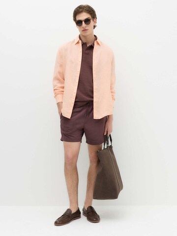 Marks & Spencer Regular fit Overhemd in Oranje
