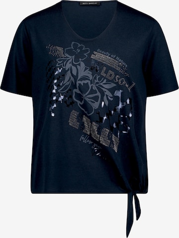 T-shirt Betty Barclay en bleu : devant
