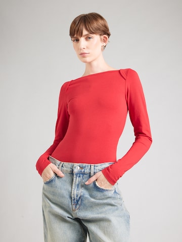 JJXX Shirt 'JXGIGI' in Rood: voorkant