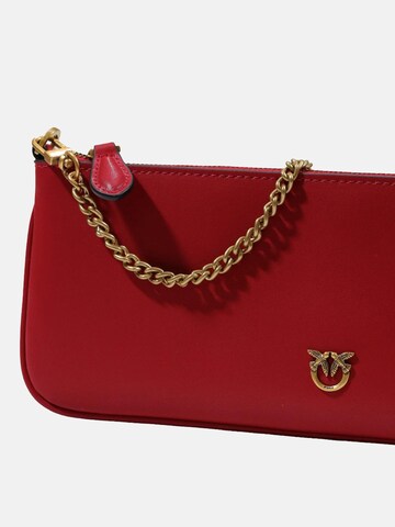 PINKO - Bolso de mano 'PINKO NEW HORIZONTAL FLAT VITELLO SETA BORSA' en rojo