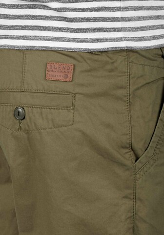 BLEND Regular Chino Pants 'Kankuro' in Green