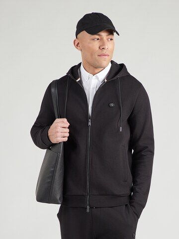 BOSS Sweatjakke 'C-Spence 01' i sort: forside