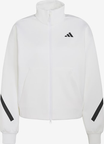 ADIDAS SPORTSWEARSportski gornji dio trenirke 'Z.N.E.' - bijela boja: prednji dio