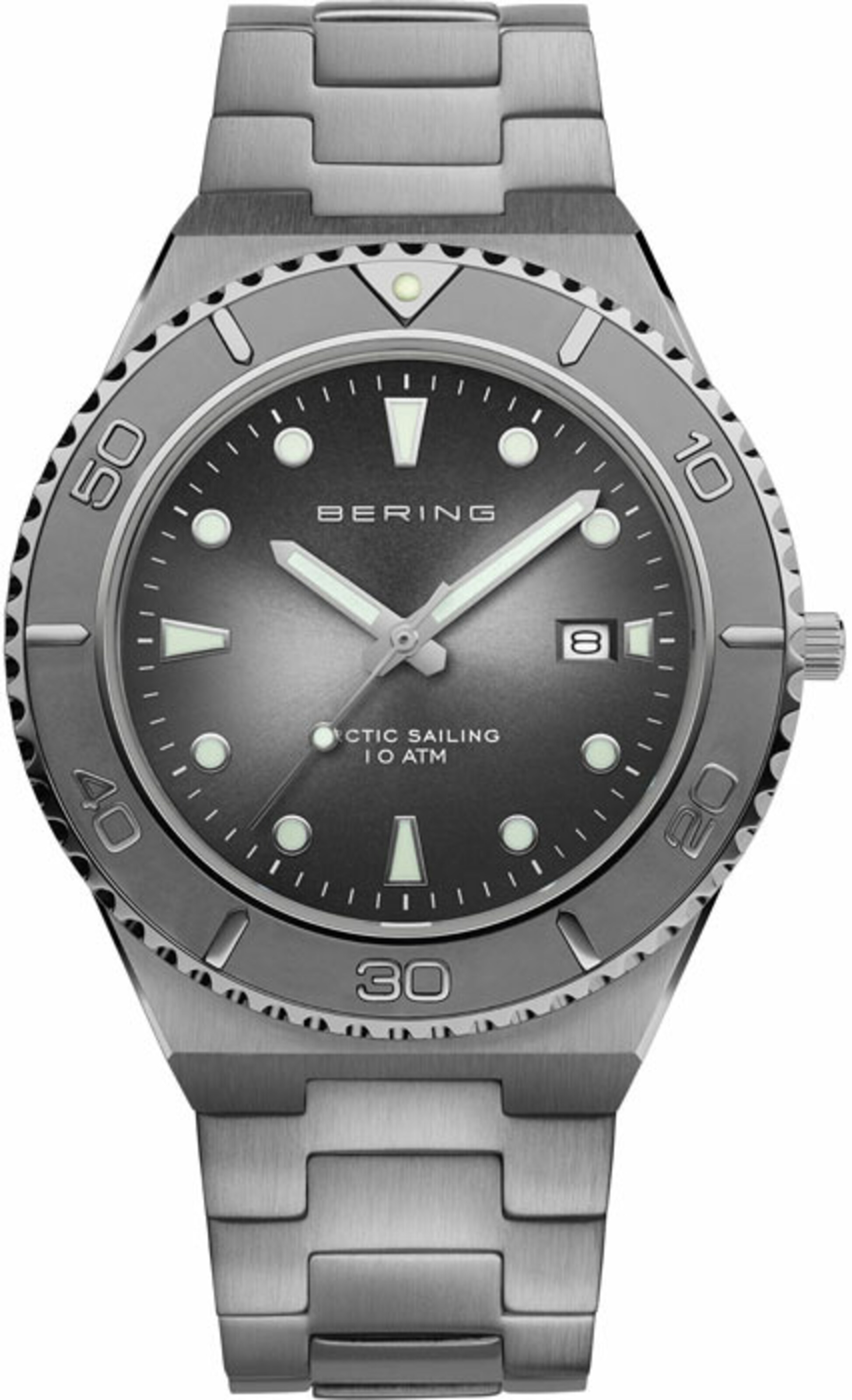 BERING Analog watch in Grey: front