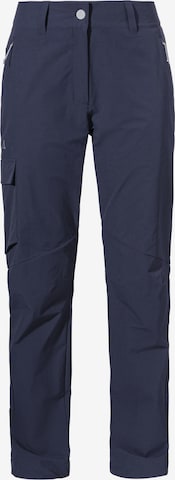 Pantalon outdoor 'Kitzstein' Schöffel en bleu : devant