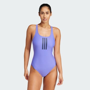 Bustier Maillot de bain sport ADIDAS PERFORMANCE en violet : devant