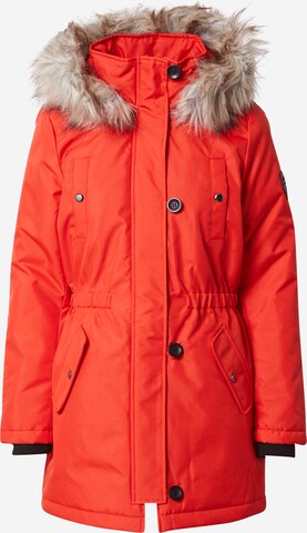 ONLY Winterparka 'Iris' in Rood: voorkant
