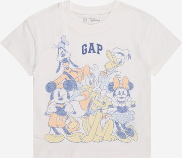 GAP T-Shirt 'DIS FAMILY' in Weiß: predná strana