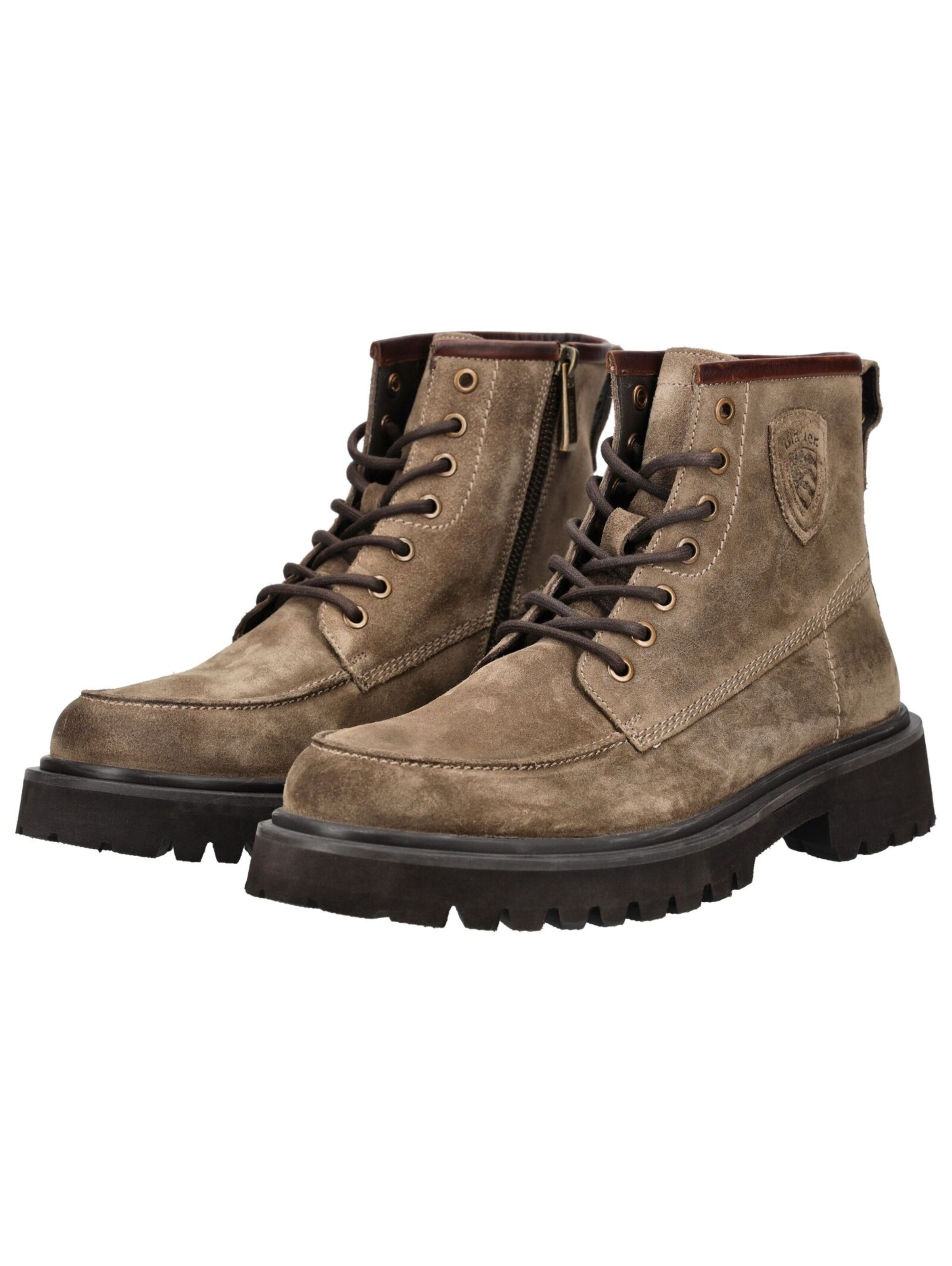 Blauer.USA Lace-Up Boots in Brown