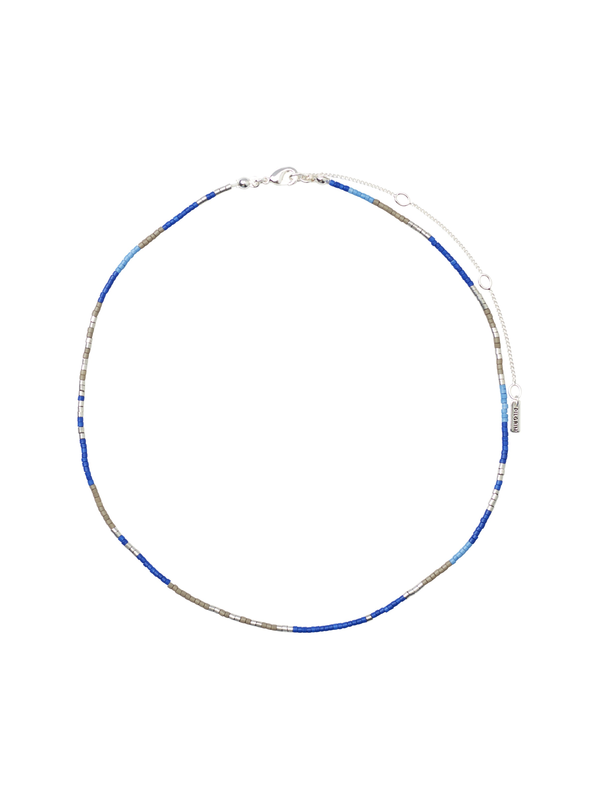 Collana 'Alison' di Pilgrim in blu: frontale