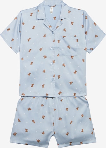 Lindex Yöpuku värissä sininen: etupuoli