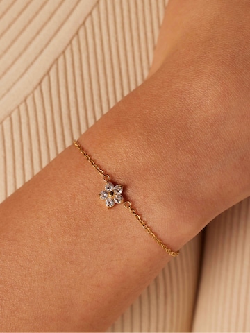 Lucardi Armband in Gold: Vorderseite